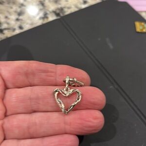 Pandora barbed wire heart bracelet/anklet